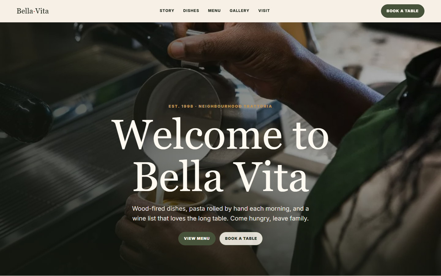 Bella Vita — screenshot